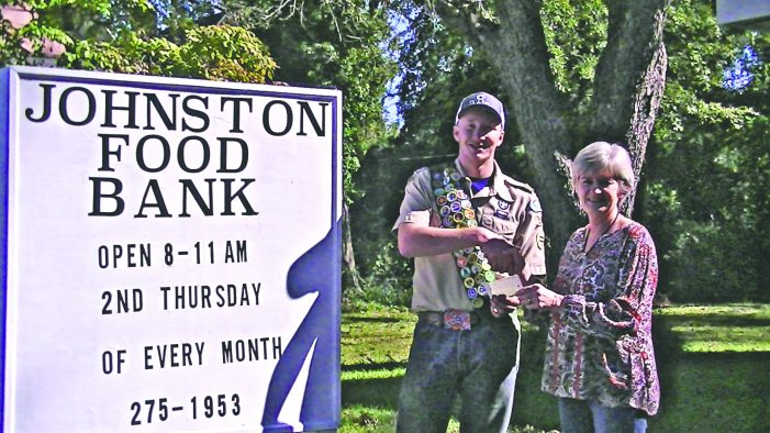 Schump Aston and an Edgefield Boy Scout Eagle Project