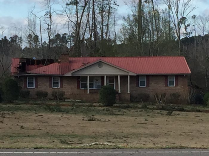 Tornado Hits Edgefield County