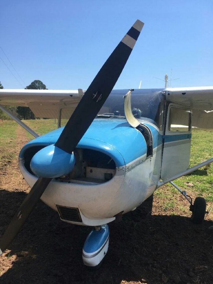 Plane Makes Emergency Landing in Field