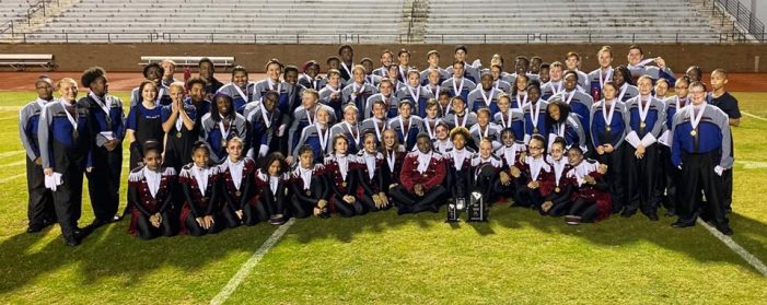 Rebel Regiment Place Third in State