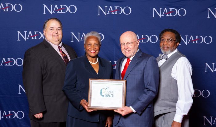 Upper Savannah Council of Governments Receives National Association of Development Organizations 2019 Impact Award