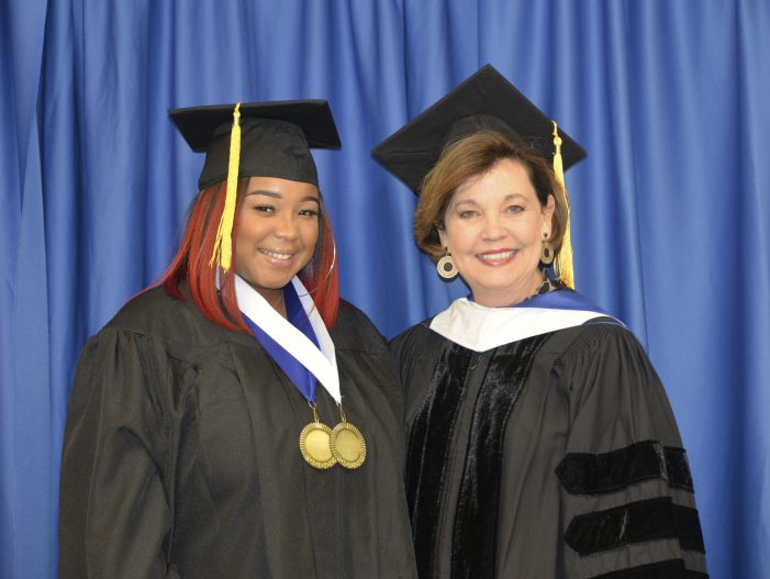 Edgefield Student Receives Award for Academic Achievement at PTC Graduation