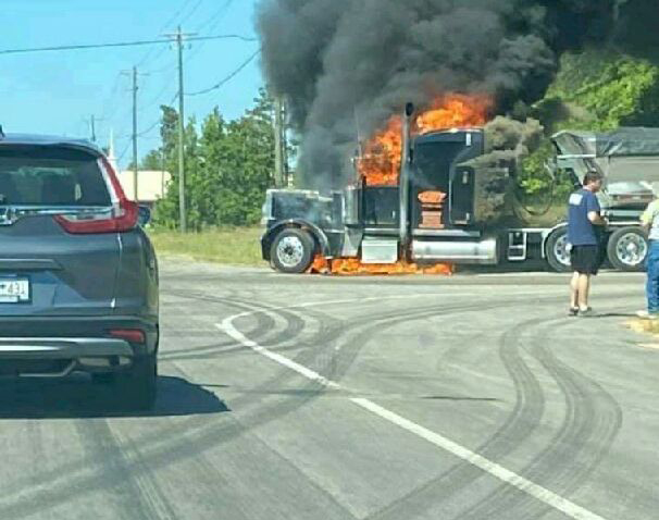 Fiery Crash on Woodlawn Road