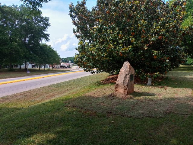 Marker Commemorating Washington’s