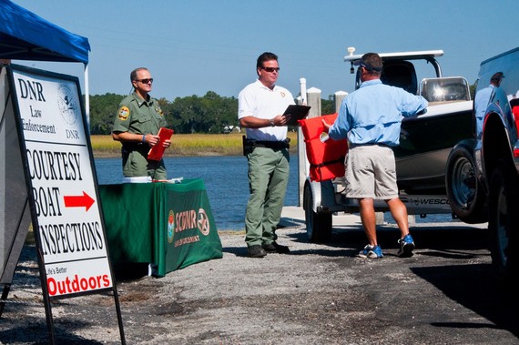 SCDNR courtesy boat inspections set during Labor Day weekend