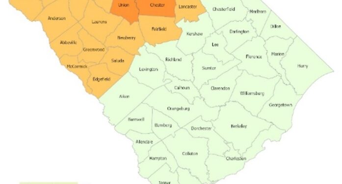 Summer rains eliminate drought status for 10 SC counties
