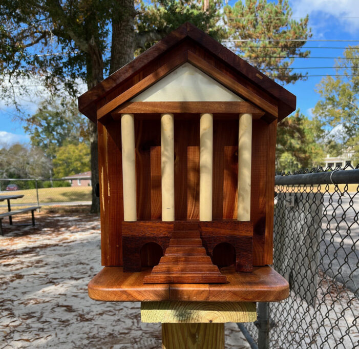 Edgefield’s Newest Little Free Library, on Columbia Rd.