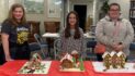 Winners in the Gingerbread House Competition