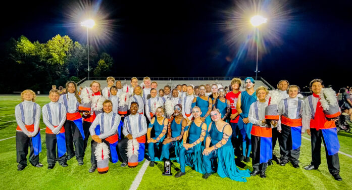 Rebel Regiment Places Second at Lower State and Seventh Overall at Class 2-A Marching Band Finals