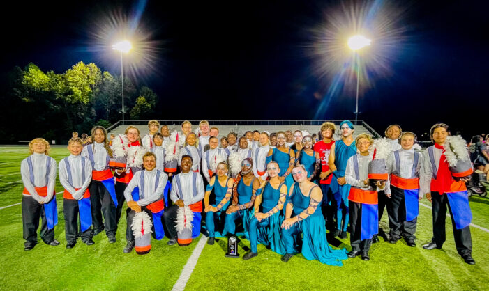 Rebel Regiment Places Second at Lower State and Seventh Overall at Class 2-A Marching Band Finals